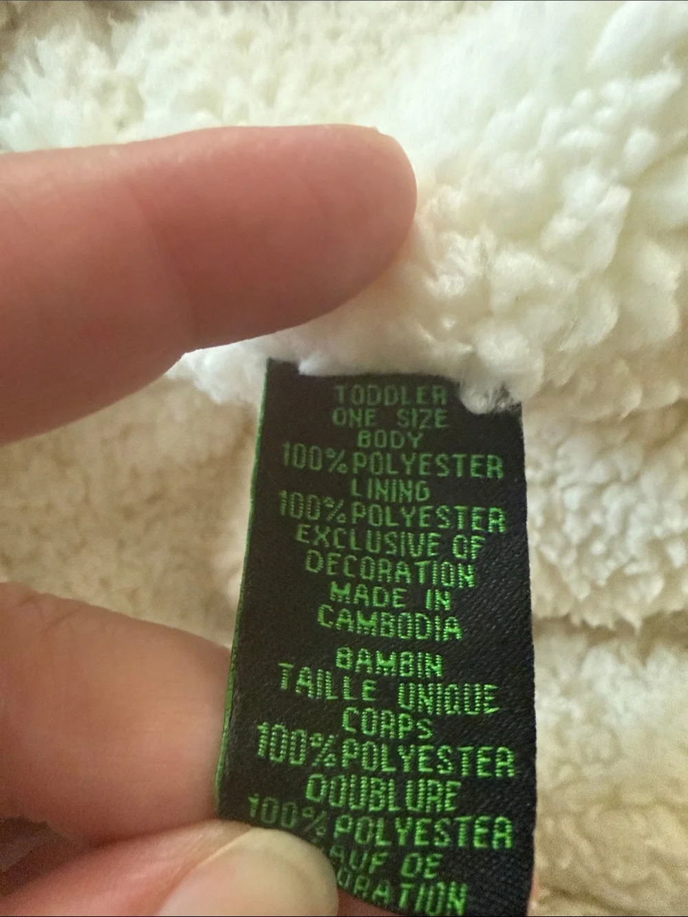 John Deere Green and Cream Sherpa Trapper Hat